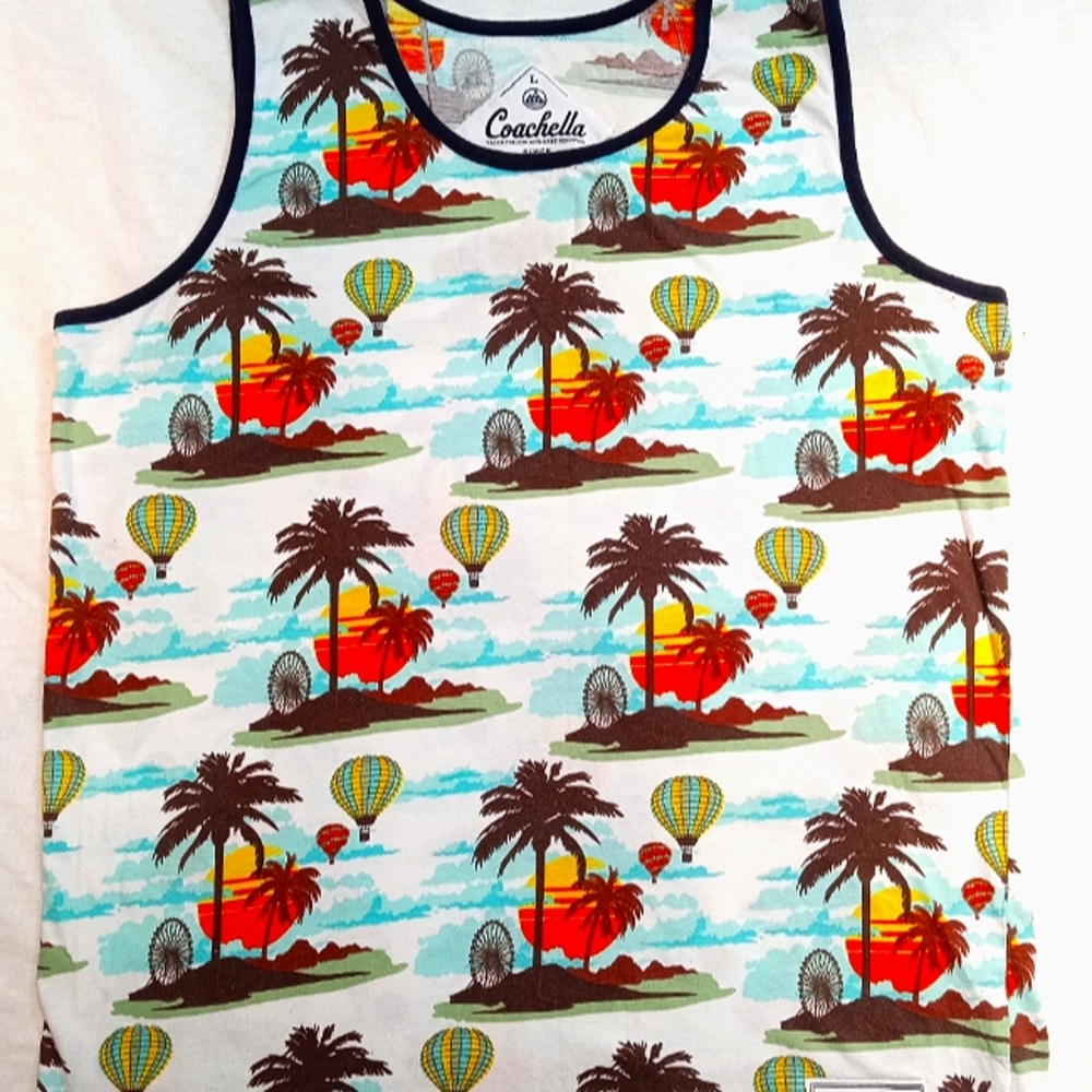 Limited Edition Coachella Boutique 2013 Tank Top - Size Large
